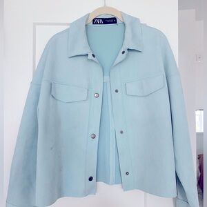 Zara Suede Shacket